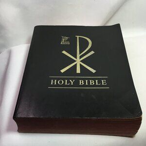 Holy Bible New American Bible NAB Catholic Press World Paperback 1970 1st Ed